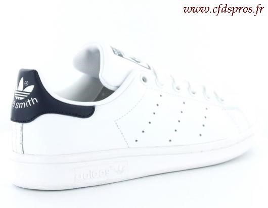 adidas stan smith femme blanc bleu